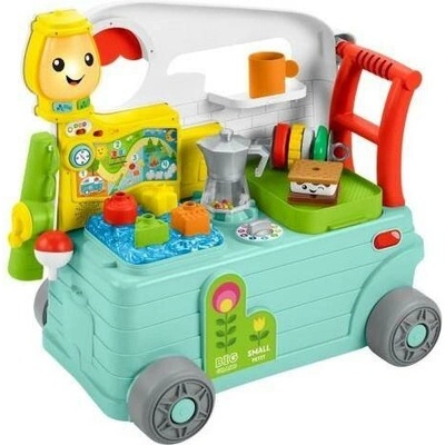 Fisher Price Karavan pro zábavu a učení 3 v 1 chodítlo HCK81