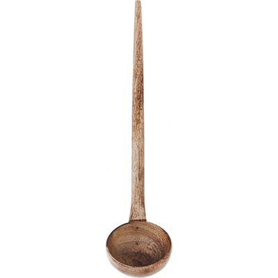 MADAM STOLTZ Dřevěná naběračka Mango Wood, přírodní , dřevo