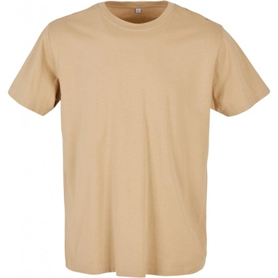 Build Your Brand tričko BY 163 oversize krátký rukáv pánské union beige