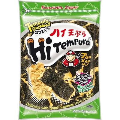 Tao Kae Noi Chipsy z mořských řas v těstíčku Tempura 40 g