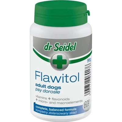 Dr. Seidla Flawitol adult dogs tablety pre dospelých psov 60 tbl