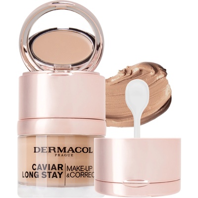 Dermacol Caviar long stay make up and corrector tan 30 ml
