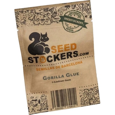 Seedstockers Gorilla Glue semienka neobsahujú THC 25 ks