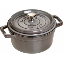 Staub Liatinový hrniec s pokrievkou Cocotte, tmavosivá, 24 cm / 3,8 l 1003199