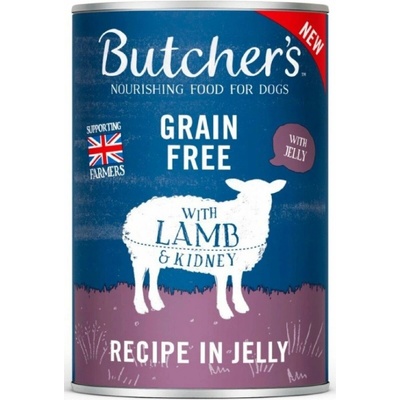 Butcher's Adult Original Recipe in Jelly kúsky s jahňacím mäsom 400 g