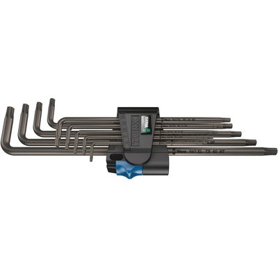 Wera Zástrčné klíče 967/9 Torx XL HF 1 Sada dlouhých 9 ks s přidržovací funkcí 024450