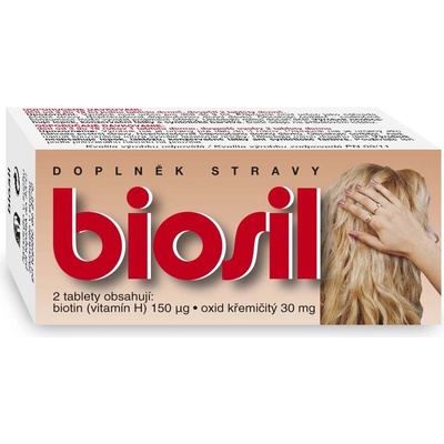 Biosil Vitamin H s křemíkem 60 tablet – Hledejceny.cz