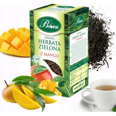 Bifix Zelený čaj s mangom sypaný 100 g doypack