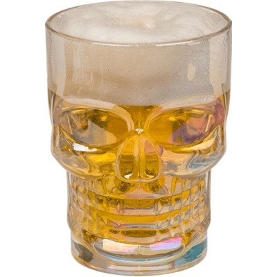 Popron.cz Sklo pre pivo lebky 500 ml