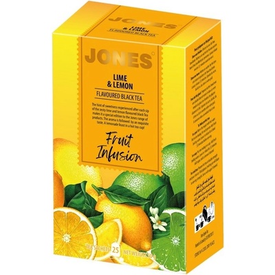 JONES Black Lime & Lemon přebal 25 x 2 g