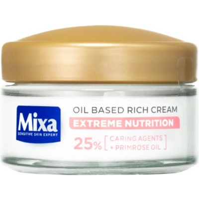 Mixa Sensitive Skin Expert bohatý vyživující krém 50 ml – Hledejceny.cz