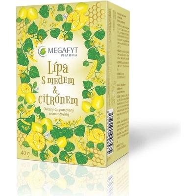 MEGAFYT LIPA S MEDOM A CITRONOM PORC. 20 x 2 g