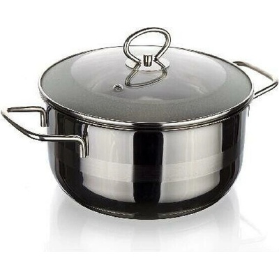 BANQUET hrnec pr.22cm 4l nerez MATTE NEW LINE indukce + poklice sklo