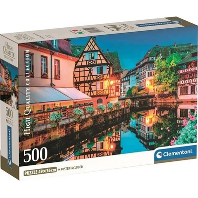 Clementoni Štrasburg Staré mesto 500 dielov