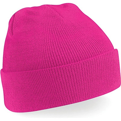 Beechfield čepice original Cuffed beanie fuchsia red