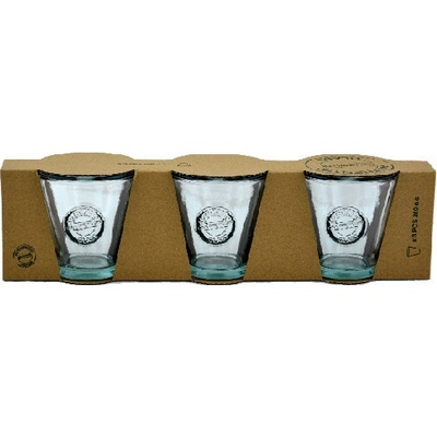 San Miguel Poháre z recyklovaného skla "AUTHENTIC" balenie uje 1box |Vidrios |Recycled Glass 3 x 250 ml
