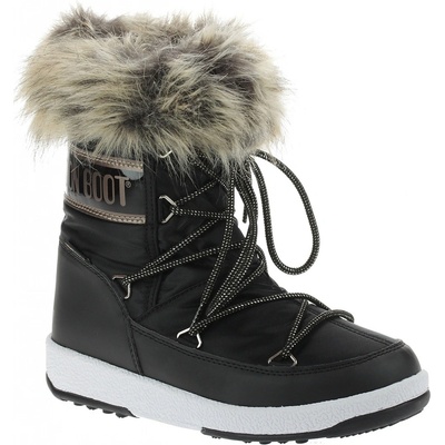 Moon Boot MB JR Girl Monaco Low WP Black Copper