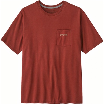 Patagonia Boardshort Logo Pocket Responsibili Rusty Red