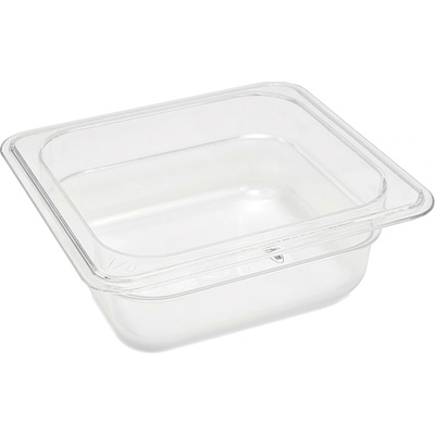 Gastronádoba 1/6 GN - hĺbka 6,5 cm - 17,6 x 16,2 cm - polykarbonát