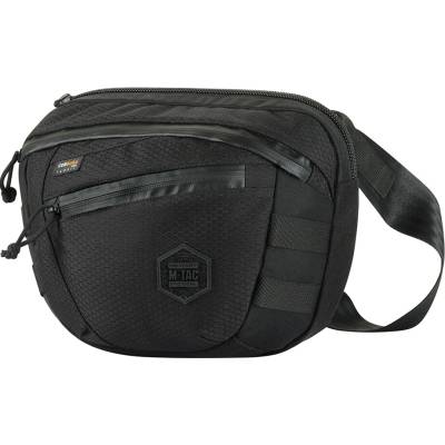 Taška cez rameno M-Tac Sphaera Hex Hardsling Bag Large Elite čierna