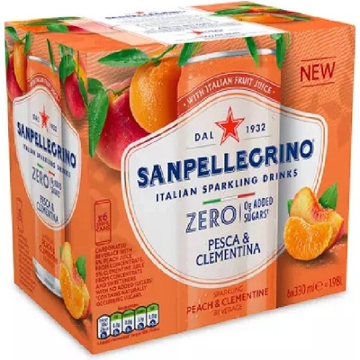 Sanpellegrino Zero Pesca & Clementina 330 ml