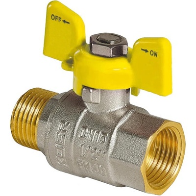 V&G Valogin Plynový kulový kohout MF 1/2" MOTÝL, MOP5 310112