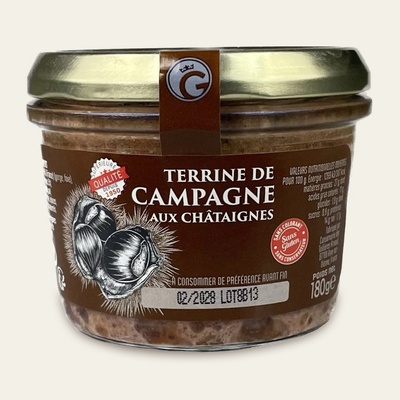 Arnaud Farmářská terina s kaštany 180 g