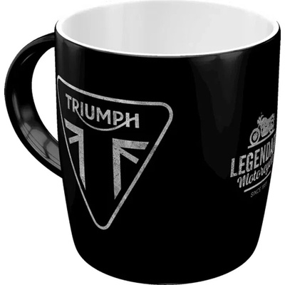 Poster Hrnek Triumph - Legendary Motorcycles black