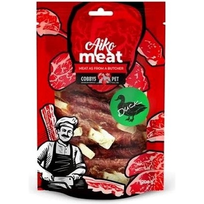 COBBYS PET AIKO Meat tyčinka z buvolí kůže s kachním masem 200 g