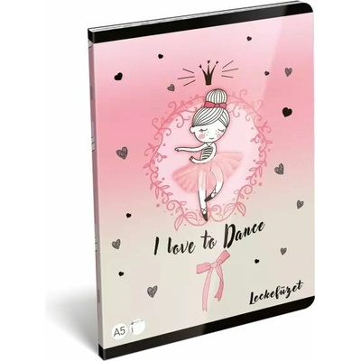 Lovely Ballerina Sešit na lekce A5