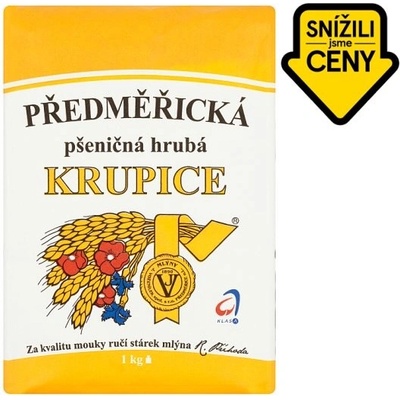 Mlýny J. Voženílek Předměřická pšeničná hrubá krupice 1 kg