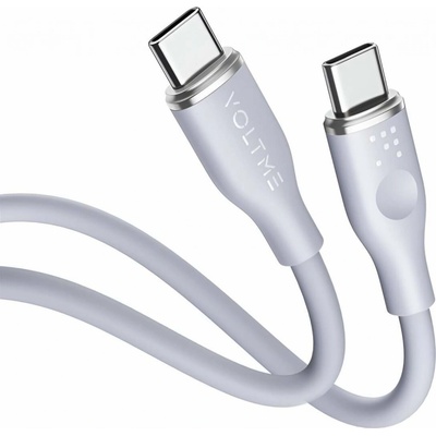 Voltme C2025 Powerlink Moss USB-C/ USB-C, 1m, sivý