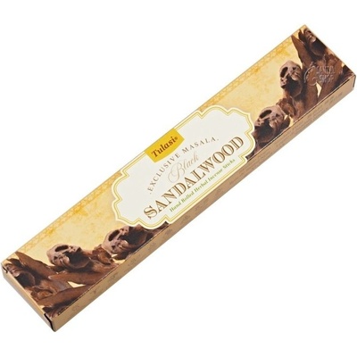 Tulasi Exclusive Masala Black Sandalwood indické vonné tyčinky 15 g – Hledejceny.cz