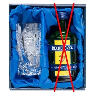 Bohemia Crystal Becherovka set Becher 0 05l broušená sklenice na likér 50 ml