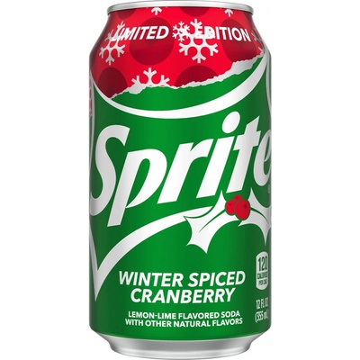 Sprite Winter Spiced Cranberry 355 ml
