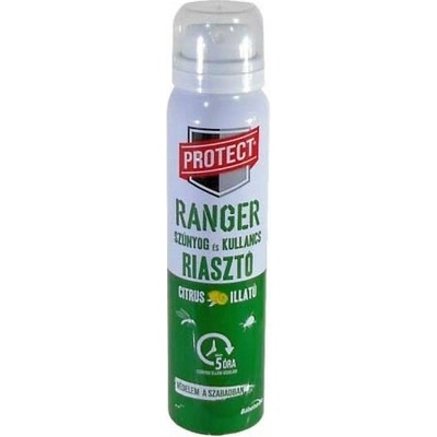 Protect Ranger Repelent proti hmyzu proti komárom a kliešťom s citrusovou vôňou spray 100 ml