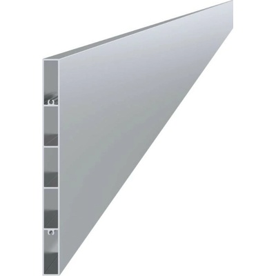 Hliníková plotová lamela 200x16 mm, tvar obdélník 3m +/- 5mm (AL-PV11-3)