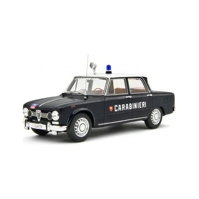 Alfa Romeo Giulia Super Carabinieri 1969 modrá Laudoracing-Model LM218B-PO 1:18