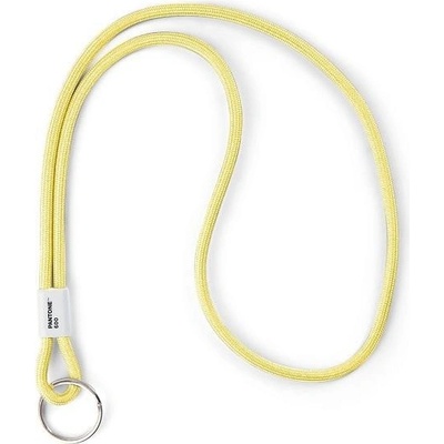 Šňůrka na krk Pantone Poutko na klíče L Light Yellow 600