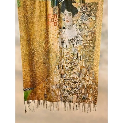 Adele Bloch Bauer Gustav Klimt oboustranná dámská šála