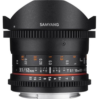 Samyang 12mm T3,1 ED AS NCS VDSLR FishEye MFT