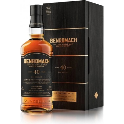 Benromach 40y 57,6% 0,7 l (kazeta)
