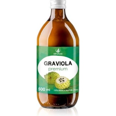 Allnature Graviola Premium 100% šťava 500 ml