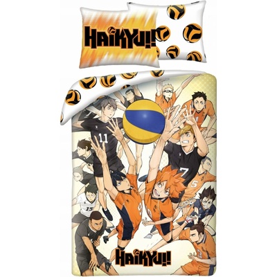 Halantex obliečky z mikrovlákna Haikyu!! motív Heroes 70x90 140x200