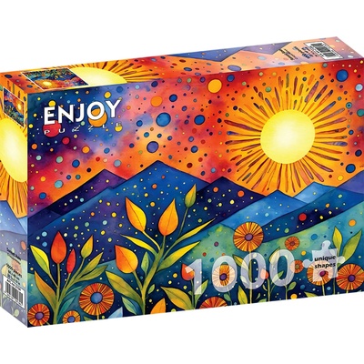 ENJOY Déšť při západu slunce 1000 dielov