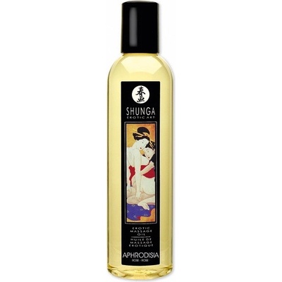 Shunga Aphrodisia Masážní olej růže 250 ml
