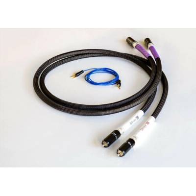 Gramofonový kabel:Tellurium Q Silver III / RCA-RCA / 1,0m - Gramofony