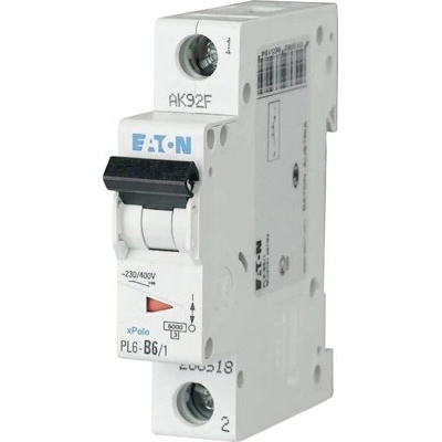 Eaton 286518 1P 6A B 6kA