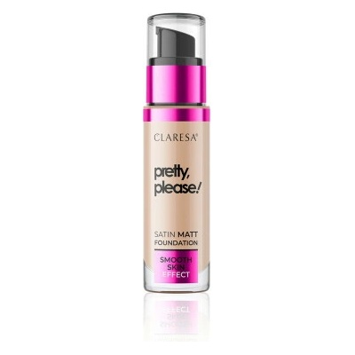 Claresa Pretty Please make-up s polomatným efektom 06 tan 33 g