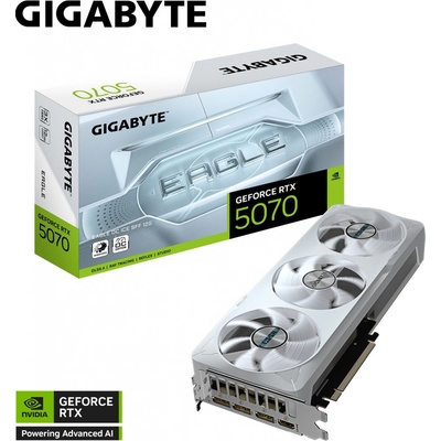 Gigabyte GeForce RTX 5070 EAGLE OC ICE SFF 12GB GV-N5070EAGLEOC ICE-12GD – Hledejceny.cz